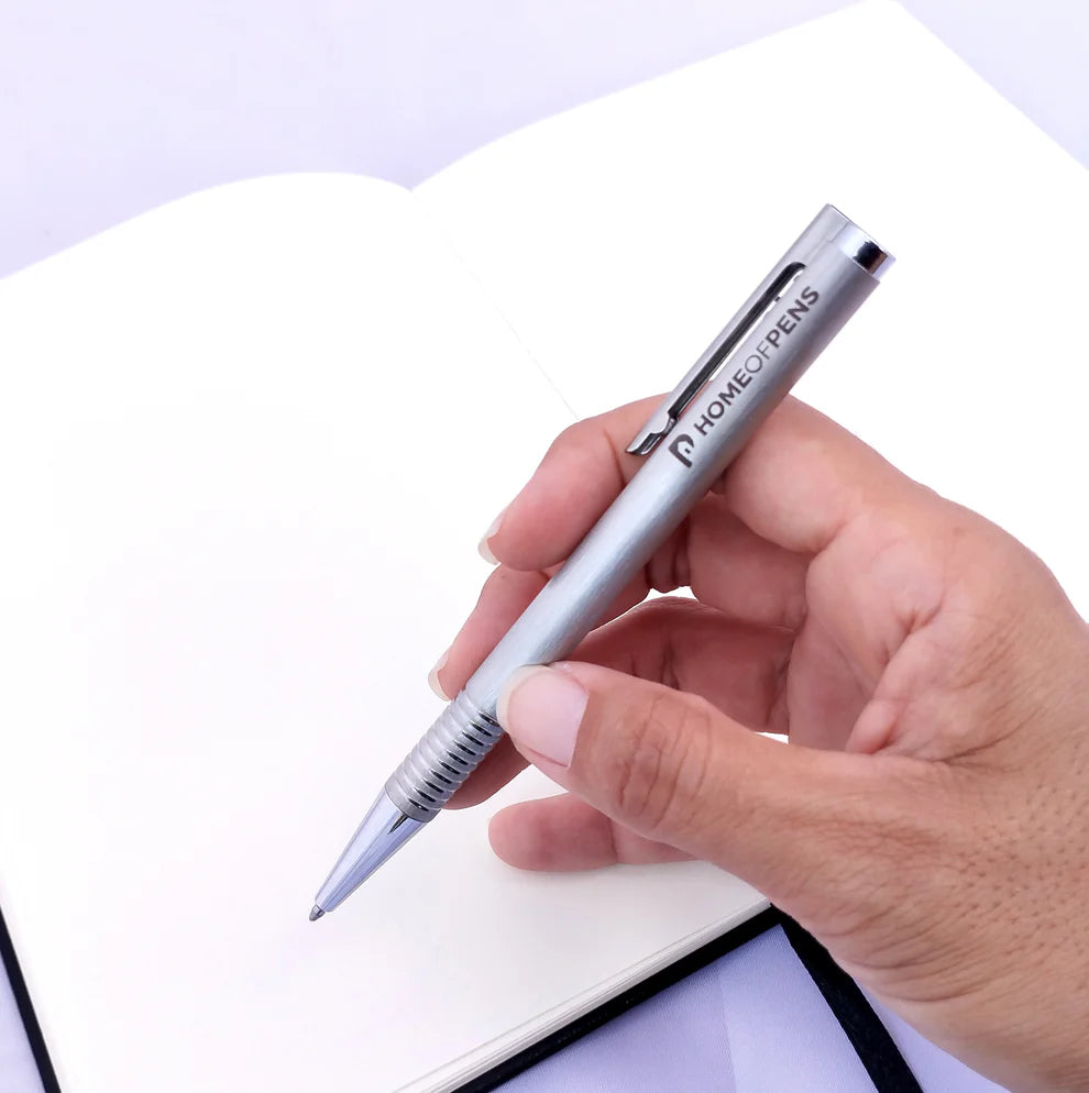 LAMY logo 206 Kugelschreiber Brushed mit Laser-Gravur