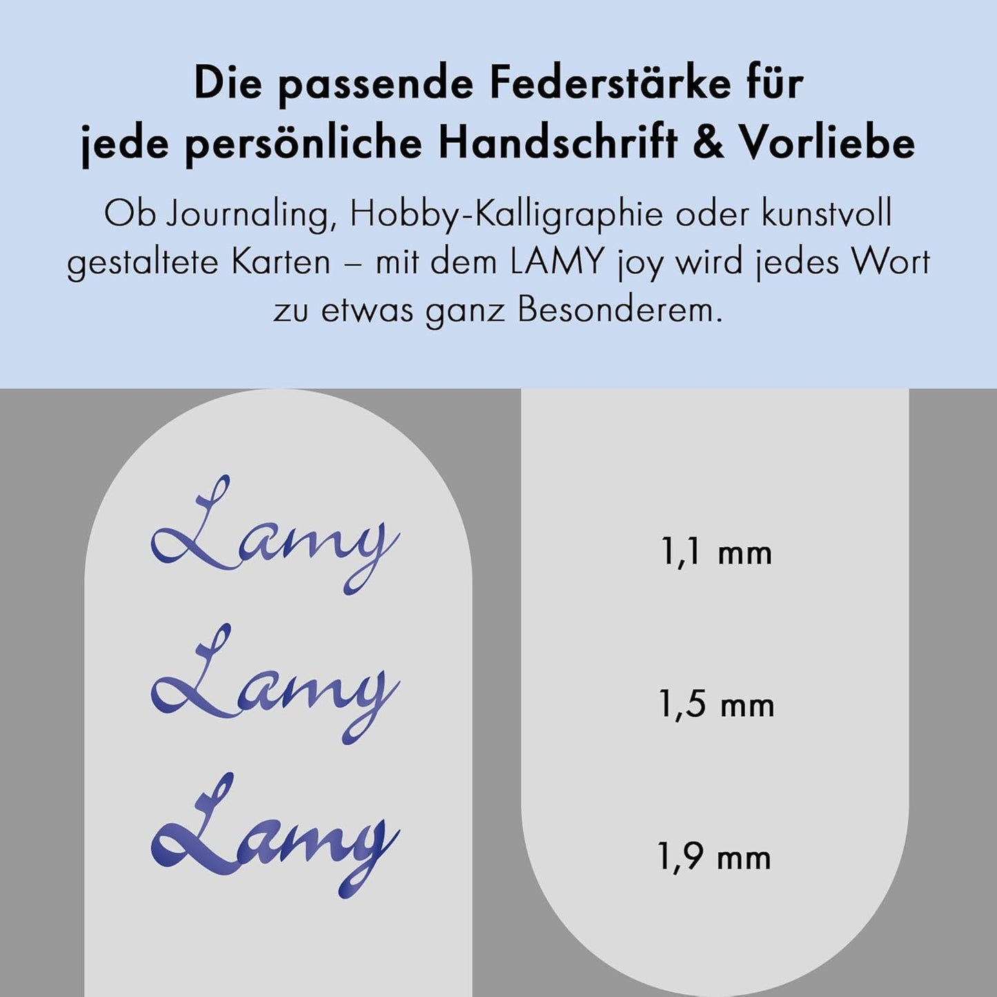 Schönschreibfüller joy 011 AL inkl. Laser-Gravur