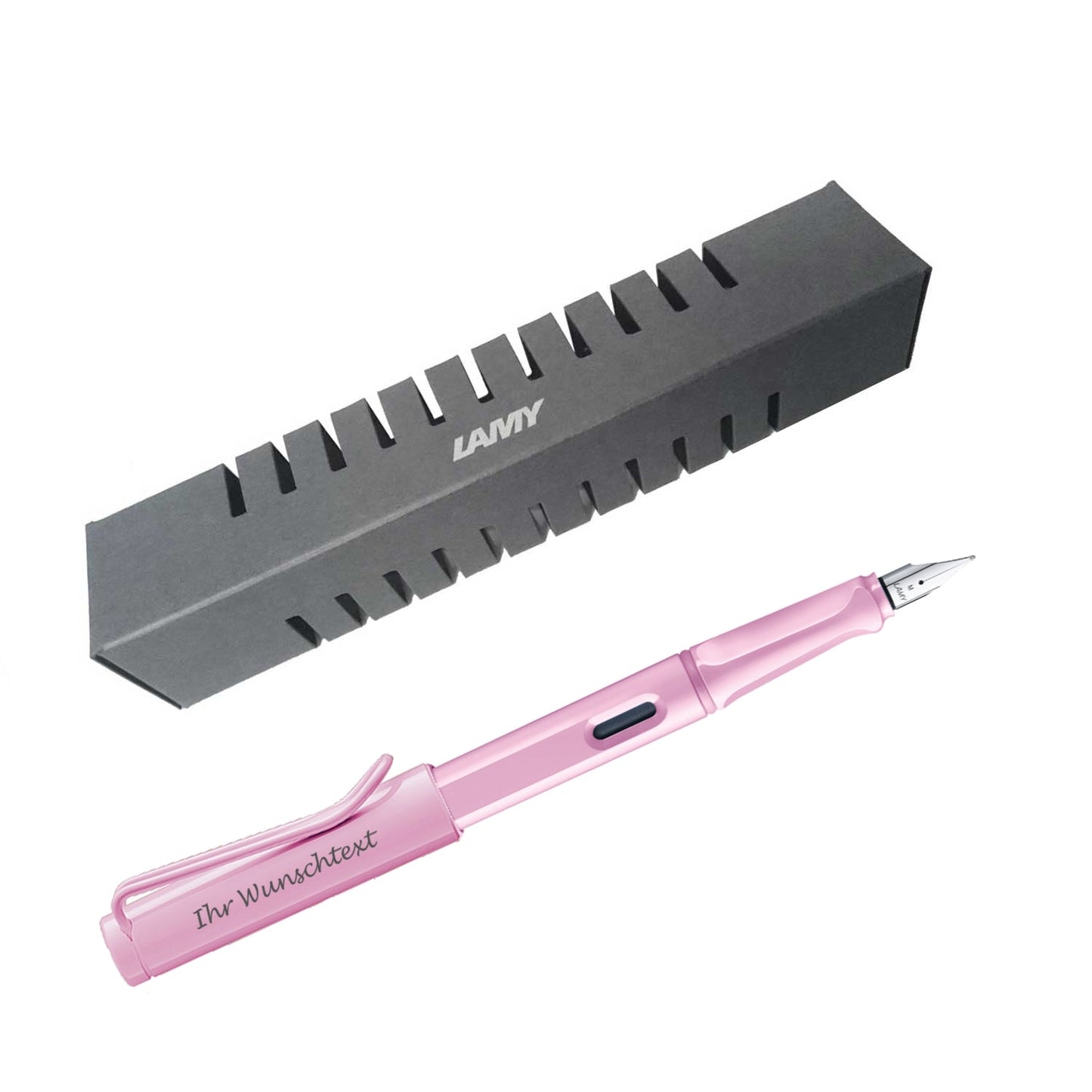 Fullhalter safari 0D2 lightrose (hellrosa) inkl. grabador