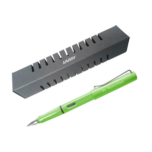 Füllhalter safari 013 green inkl. Gravur