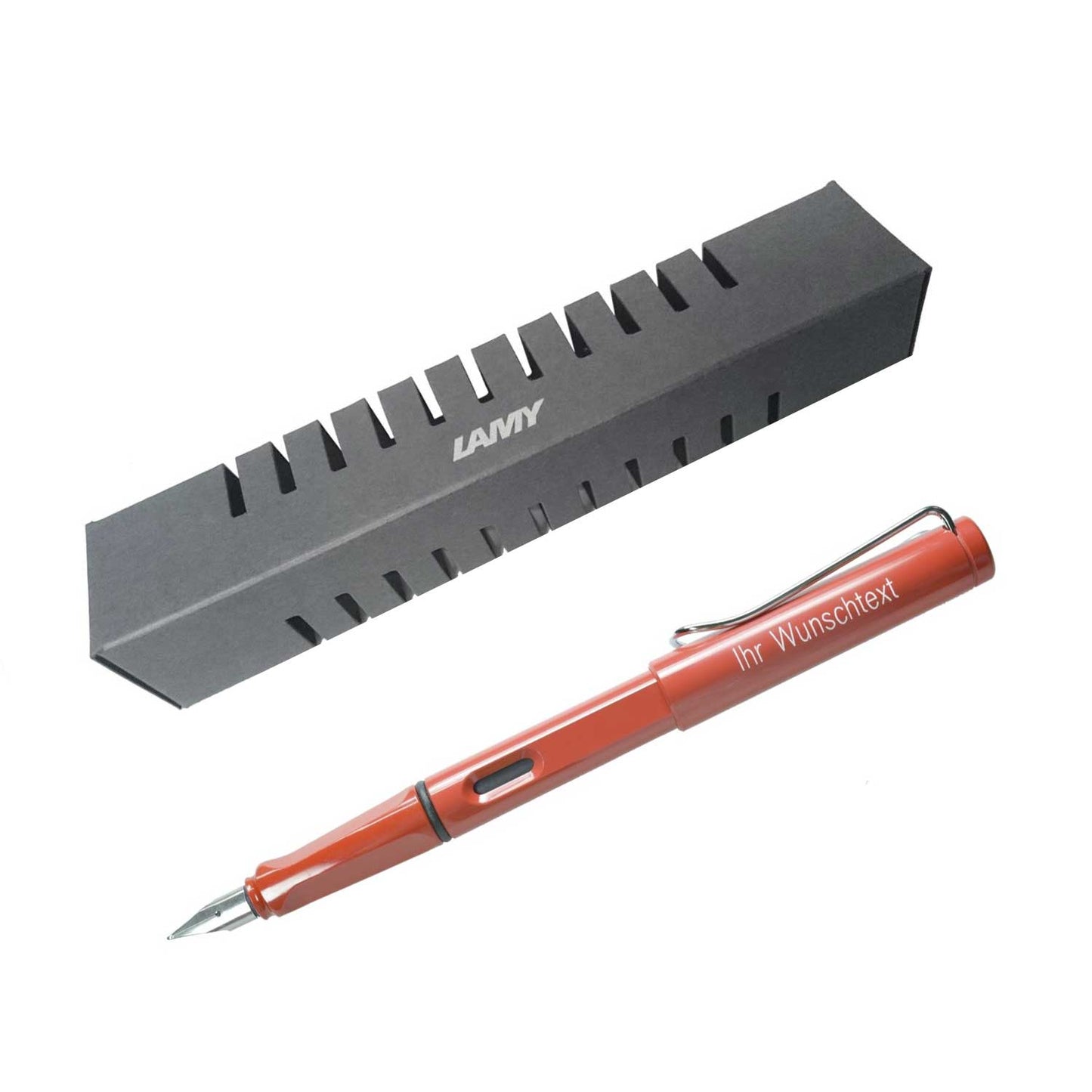 Füllhalter safari 016 red inkl. Gravur