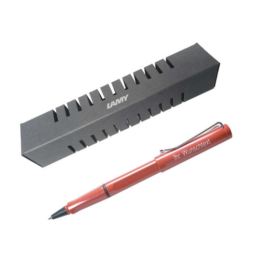 Tintenroller safari 316 red inkl. Gravur