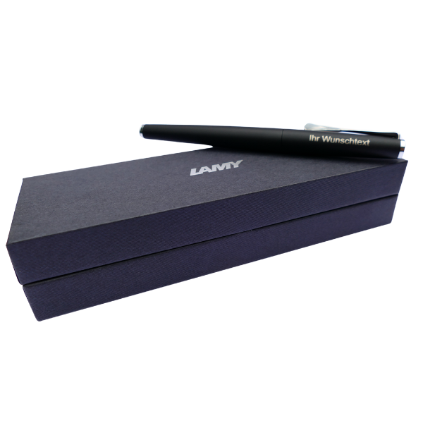 Tintenroller studio 367 black inkl. Laser-Gravur