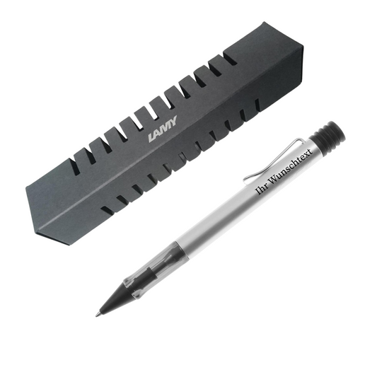 Kugelschreiber AL-star 225 White Silver inkl. Laser-Gravur