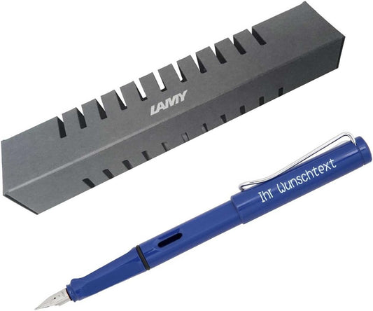 Füllhalter safari 014 blue (blau) inkl. Gravur