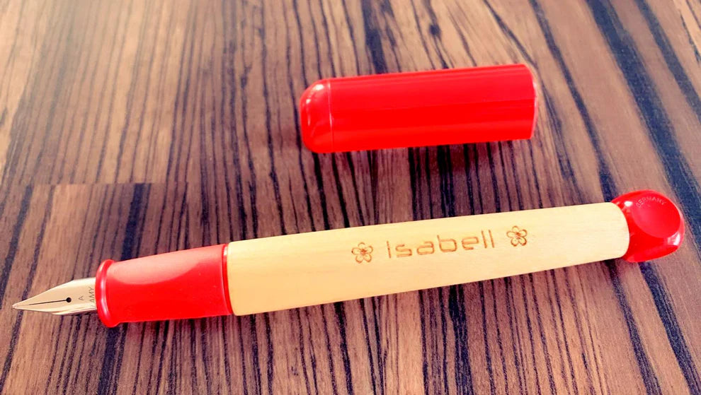Lamy abc 10 rot mit Laser-Gravur