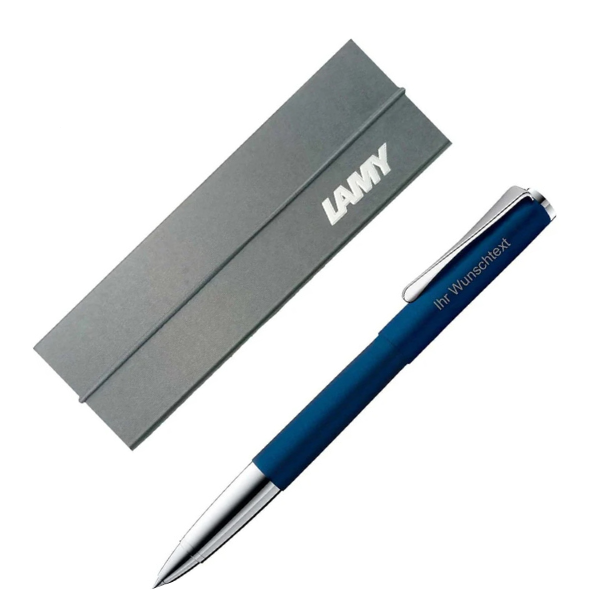 Tintenroller studio 367 imperialblau inkl. Laser-Gravur