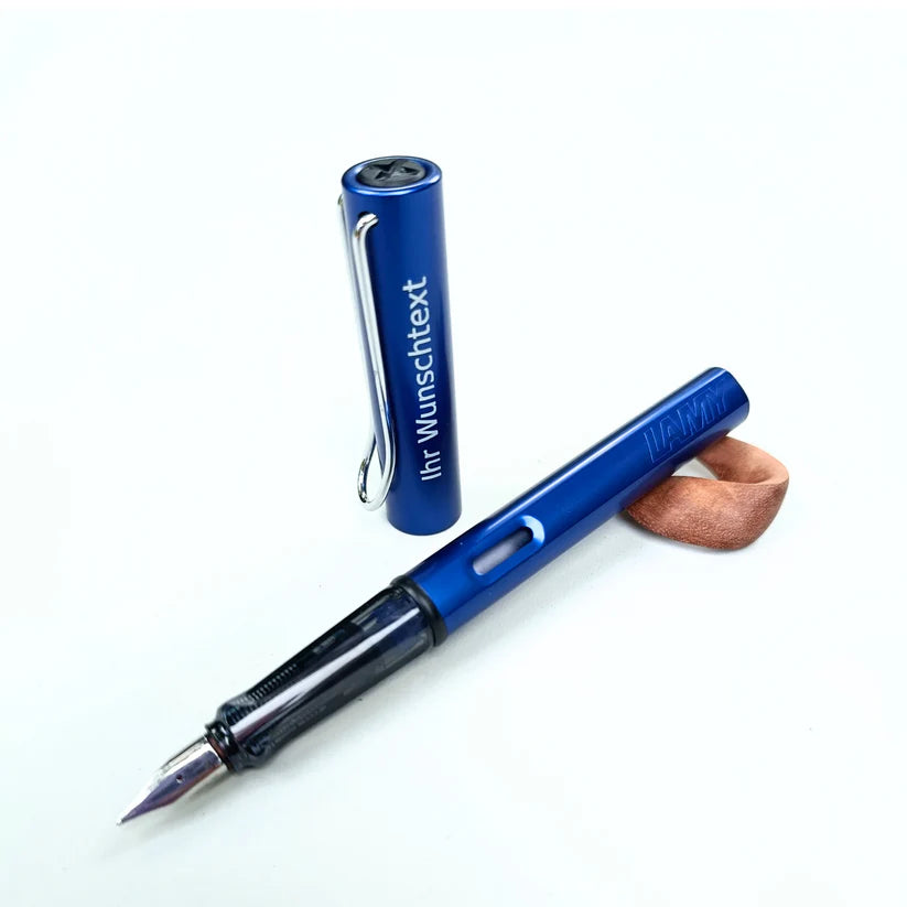 Füllhalter AL-star 028 oceanblue inkl. Laser-Gravur