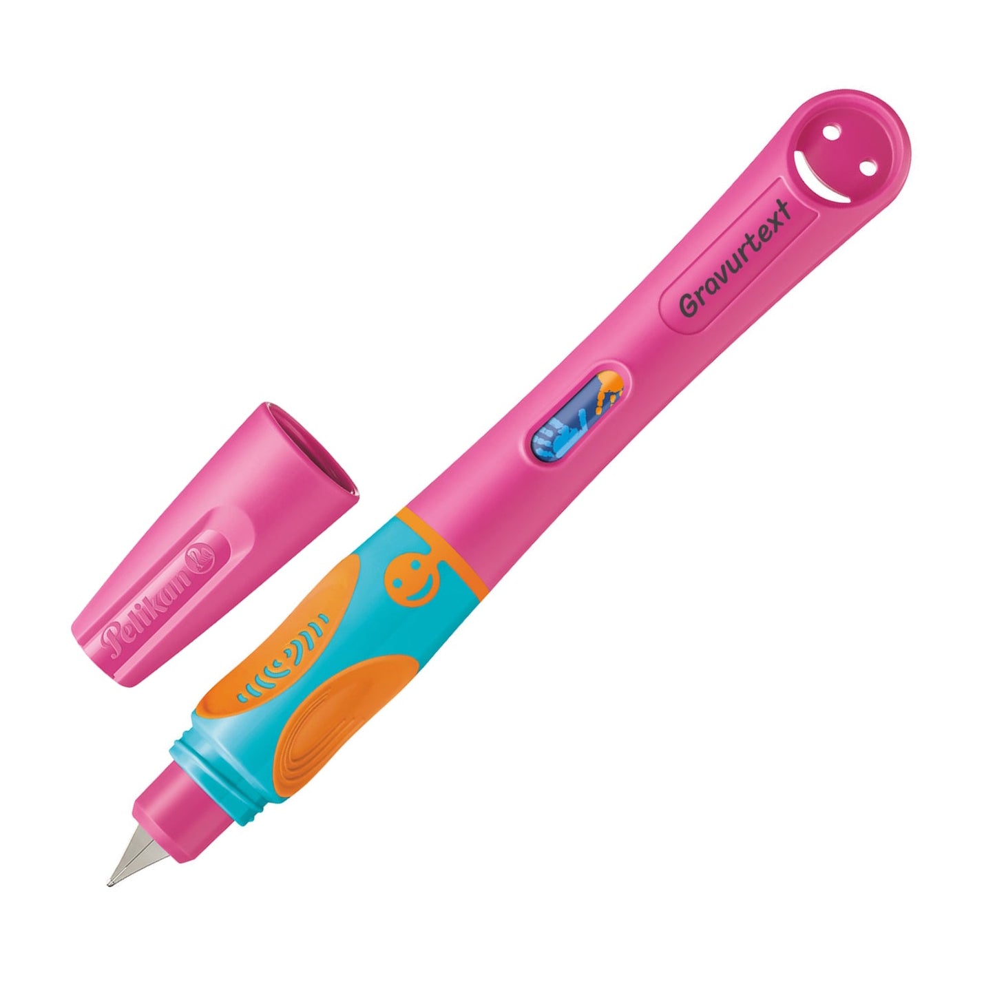 Füllhalter griffix® P2LP Lovely Pink mit Laser-Gravur