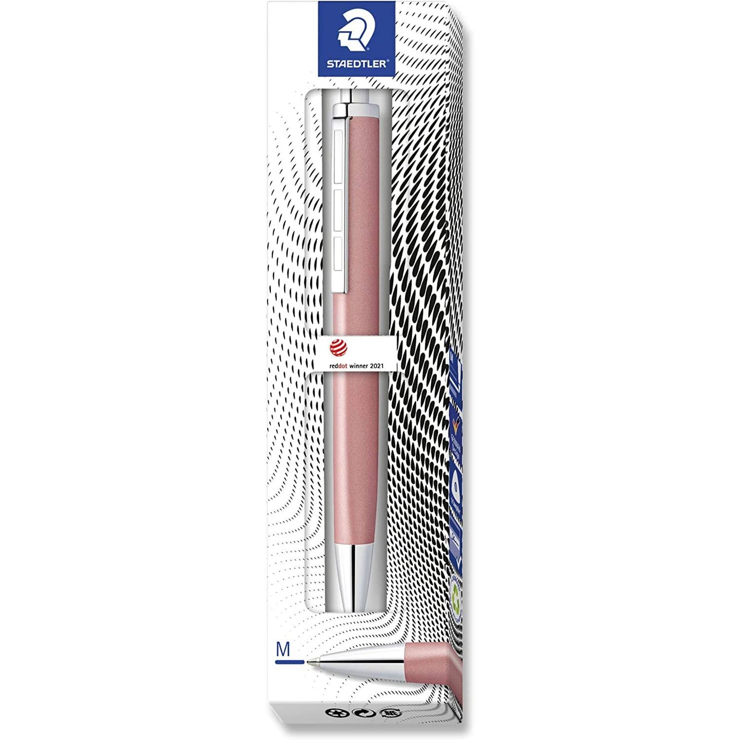 Kugelschreiber triplus® 444 rosé inkl. Gravur