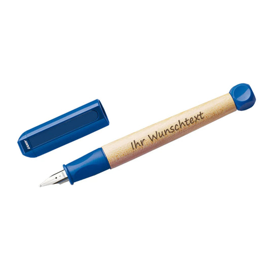 Lamy abc 09 blau mit Laser-Gravur