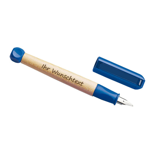 Lamy abc 09 blau mit Laser-Gravur