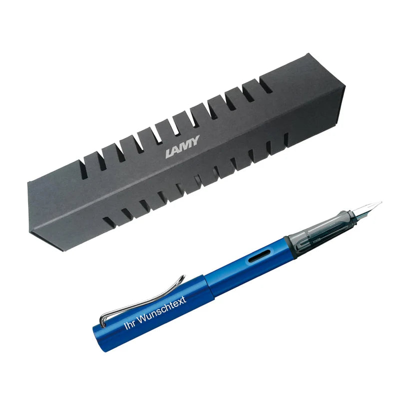 Füllhalter AL-star 028 oceanblue inkl. Laser-Gravur