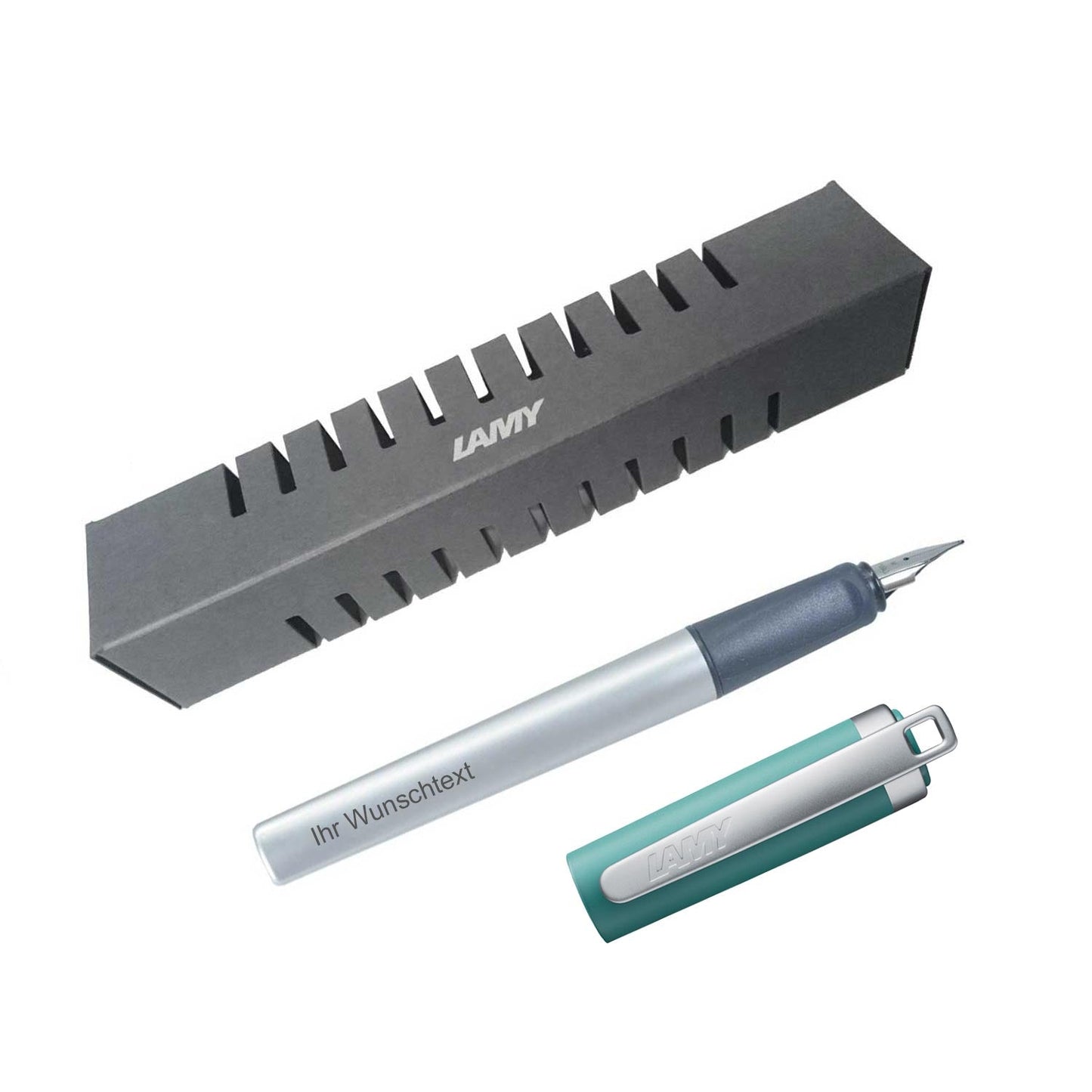 Füllhalter nexx M 094 opal green inkl. Laser-Gravur