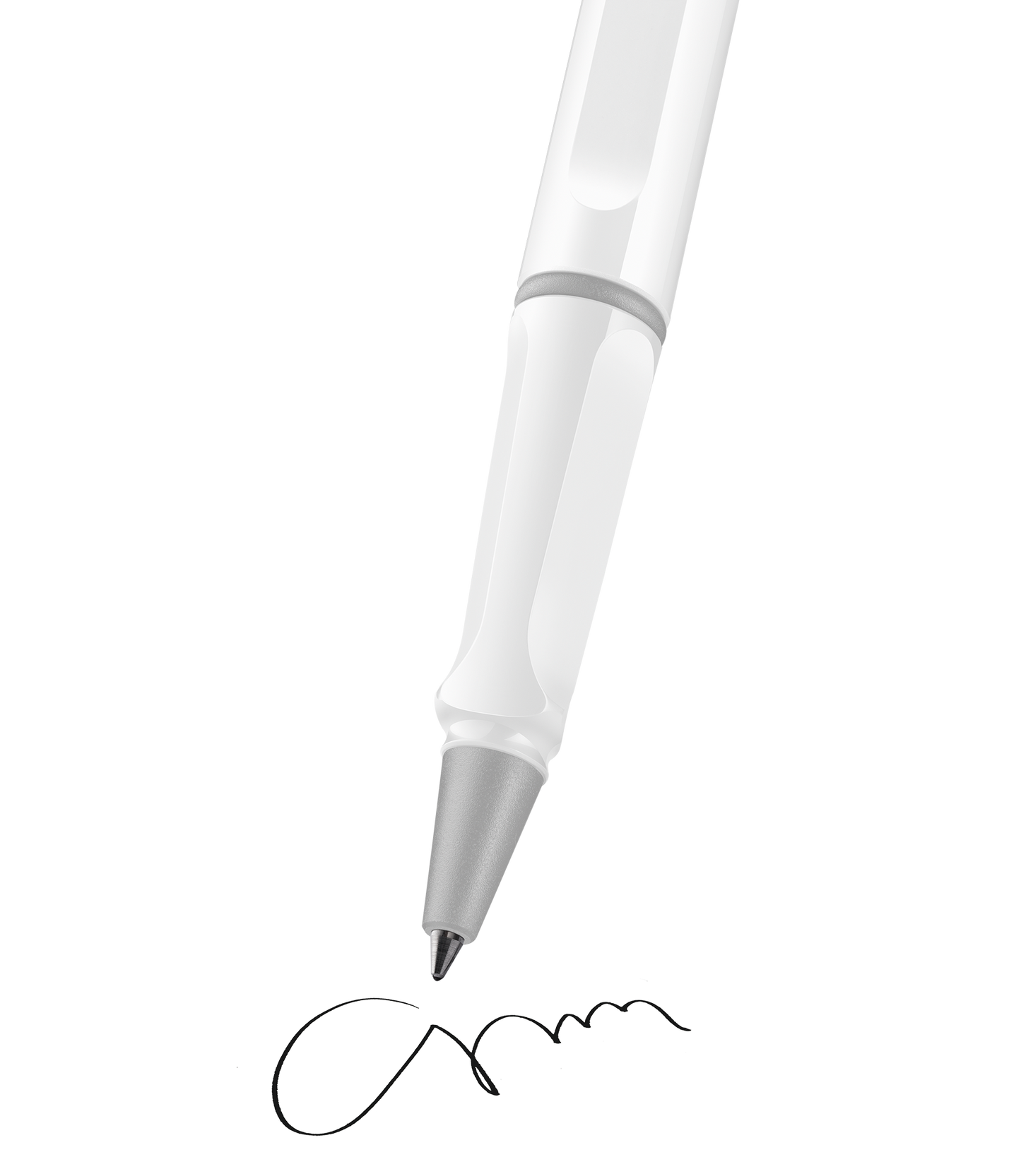 Tintenroller safari 319 white inkl. Gravur