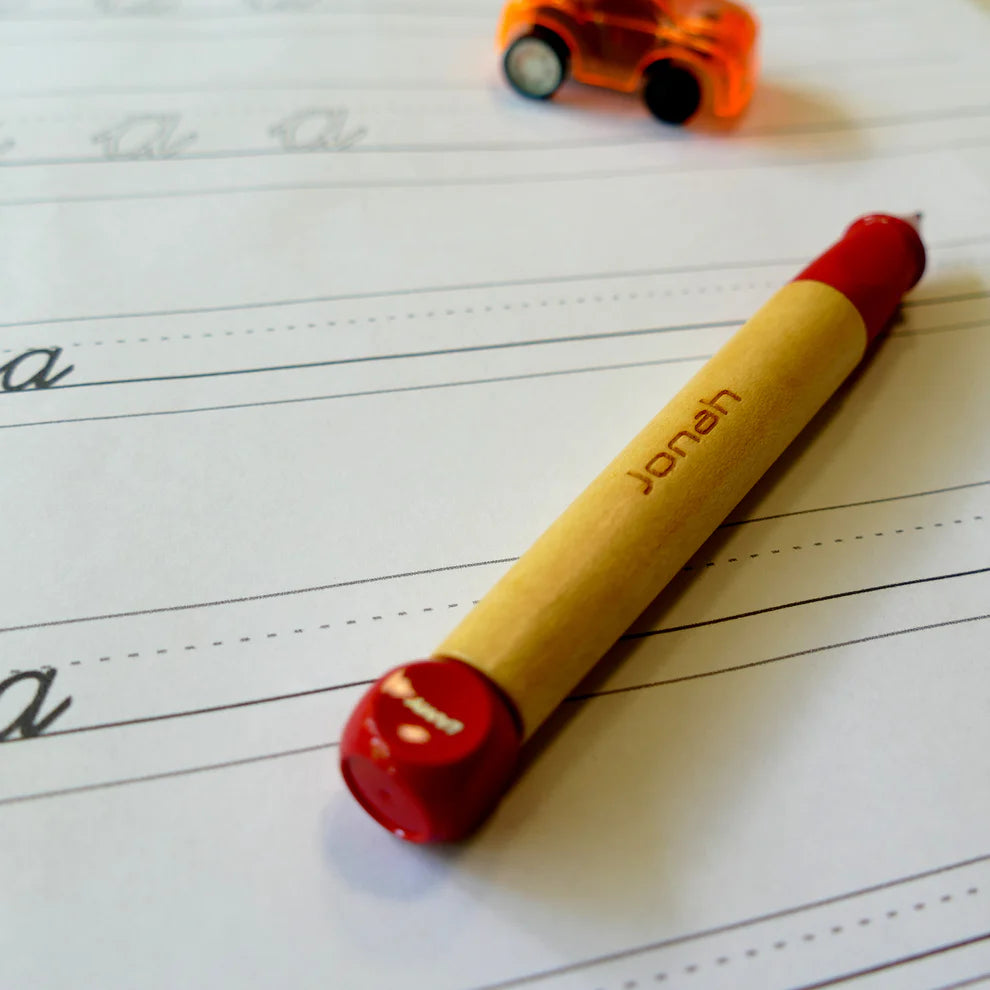 LAMY abc 110 Rot – Schreiblernstift mit Gravur