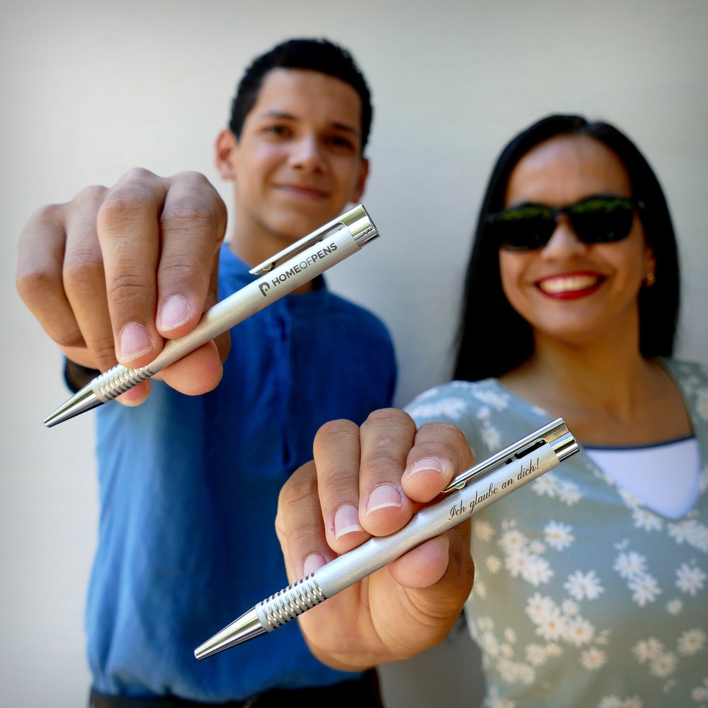 Geschenkset Kugelschreiber & Bleistift logo brushed 206/106 inkl. Laser-Gravur