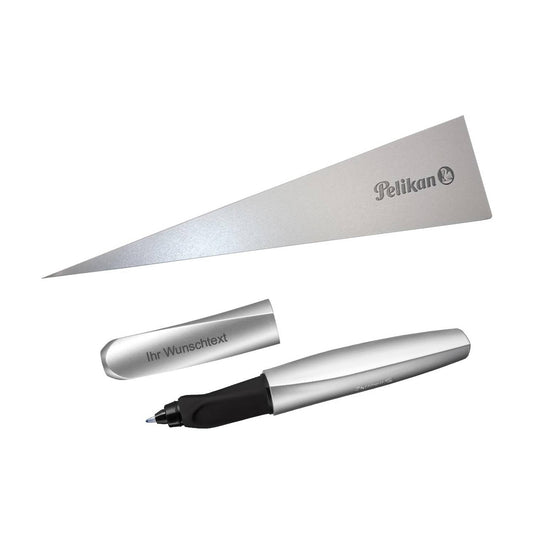 Tintenroller Twist R457 Silber mit Laser-Gravur