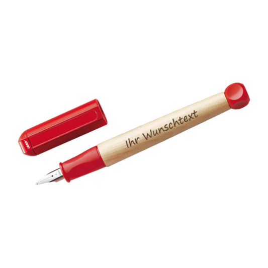 Lamy abc 10 rot mit Laser-Gravur