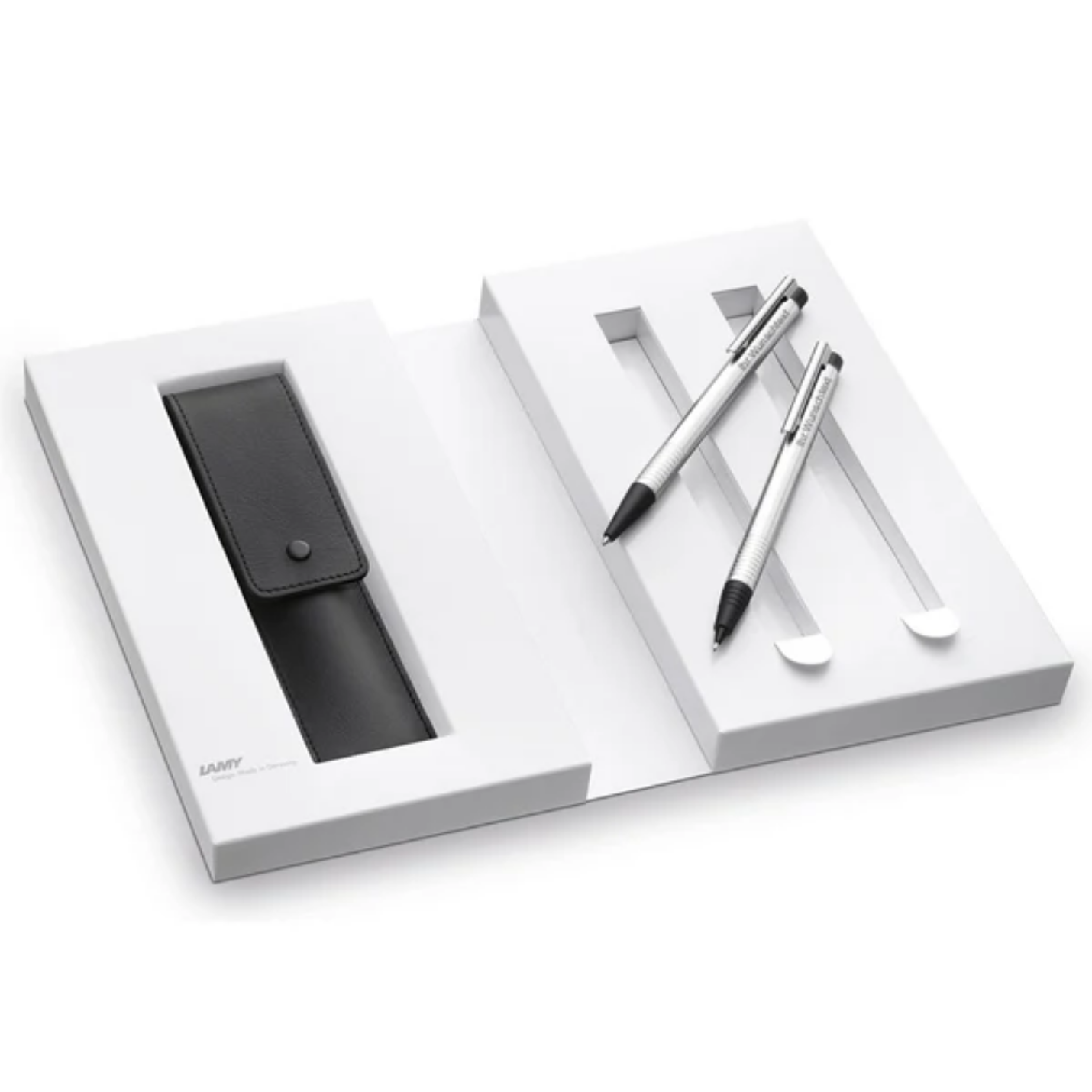 LAMY logo matt Geschenkset 205/105 – Kugelschreiber & Bleistift inklusive Lasergravur