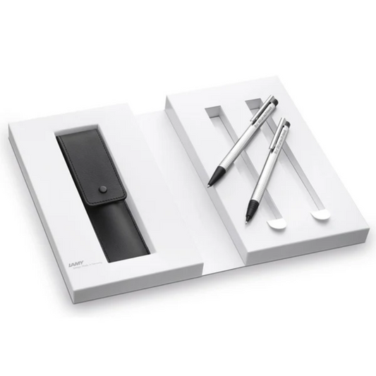 LAMY logo matt Geschenkset 205/105 – Kugelschreiber & Bleistift inklusive Lasergravur