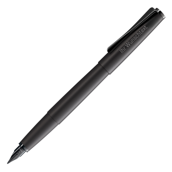 Fountain pen studio Lx 066 all black incl. laser engraving