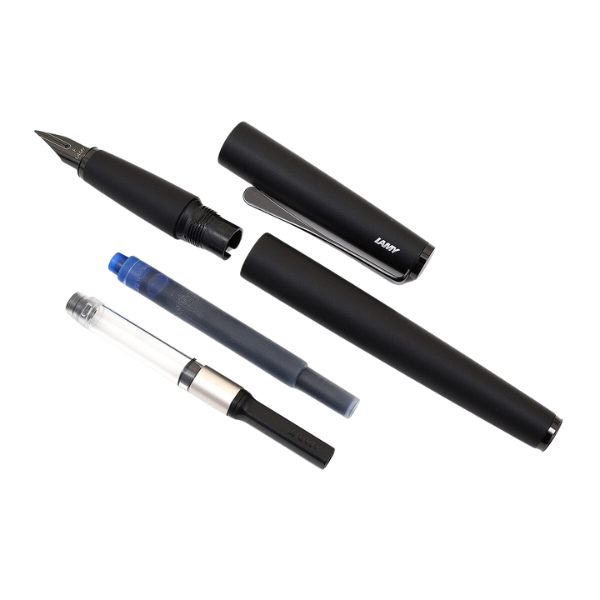 Fountain pen studio Lx 066 all black incl. laser engraving
