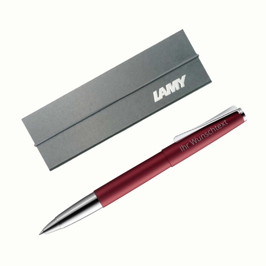 Tintenroller studio 367 royalred inkl. Laser-Gravur