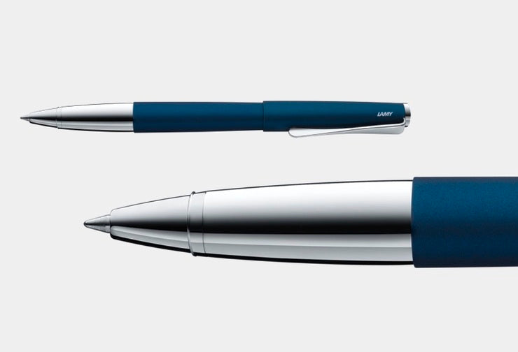 Tintenroller studio 367 imperialblau inkl. Laser-Gravur