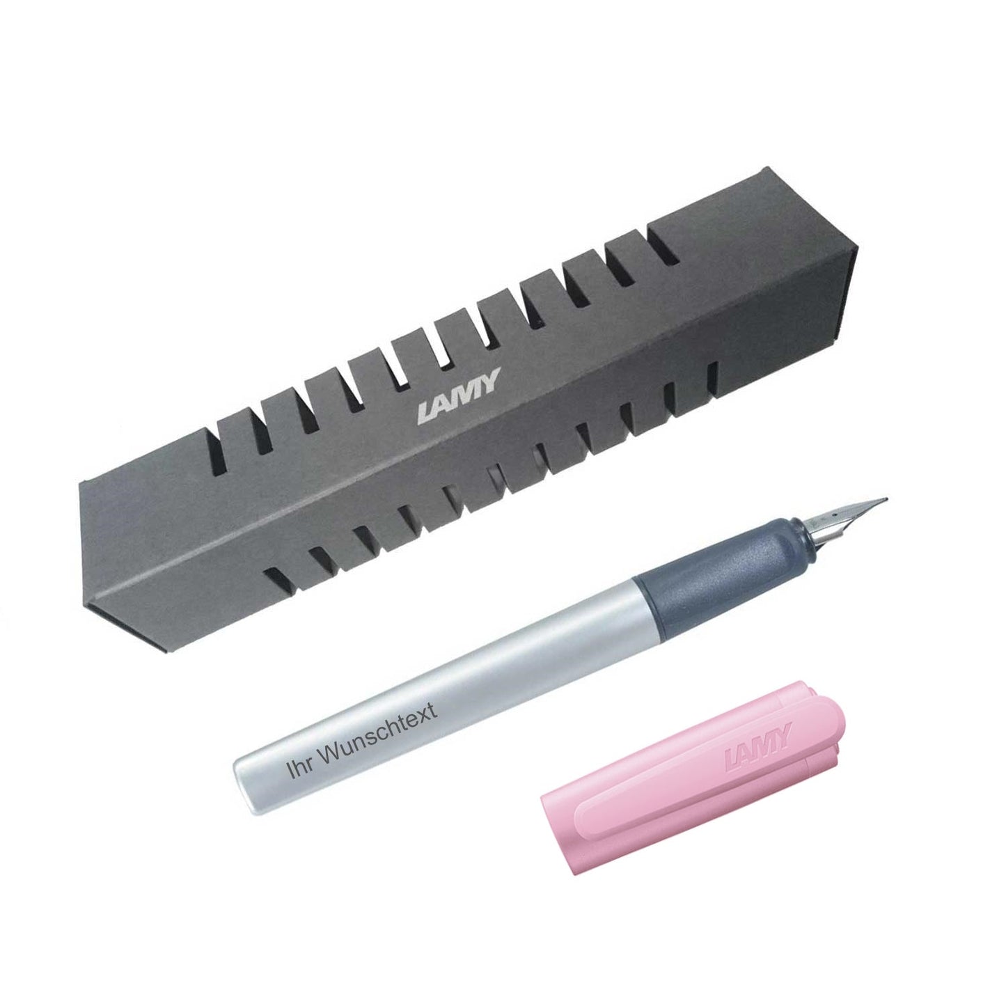 Füllhalter nexx 046 rose inkl. Laser-Gravur