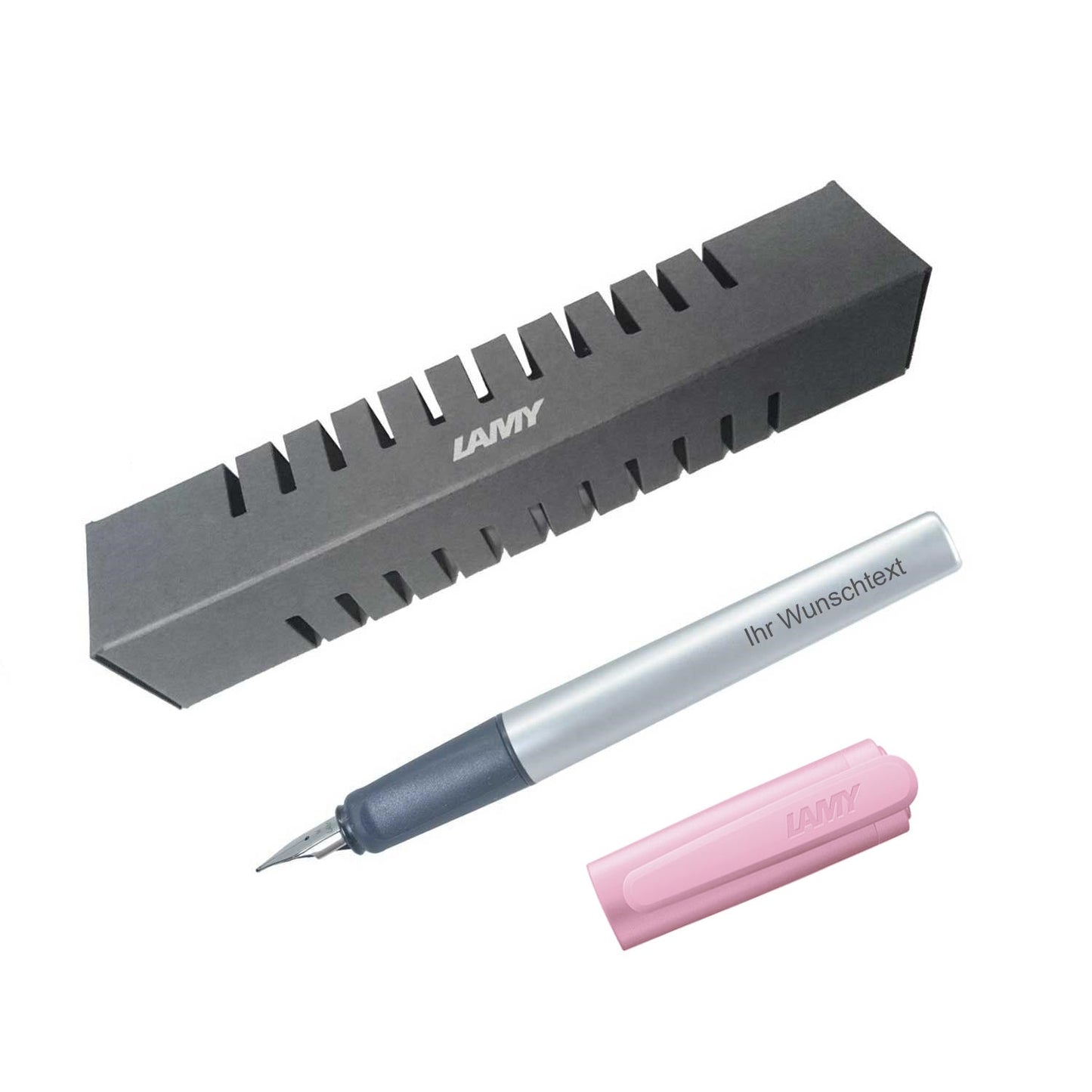 Füllhalter nexx 046 rose inkl. Laser-Gravur